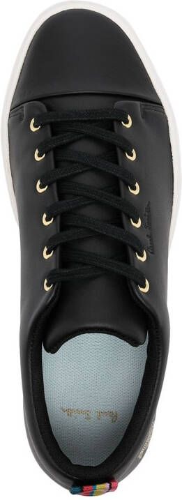 Paul Smith zebra-patch lace-up sneakers Black