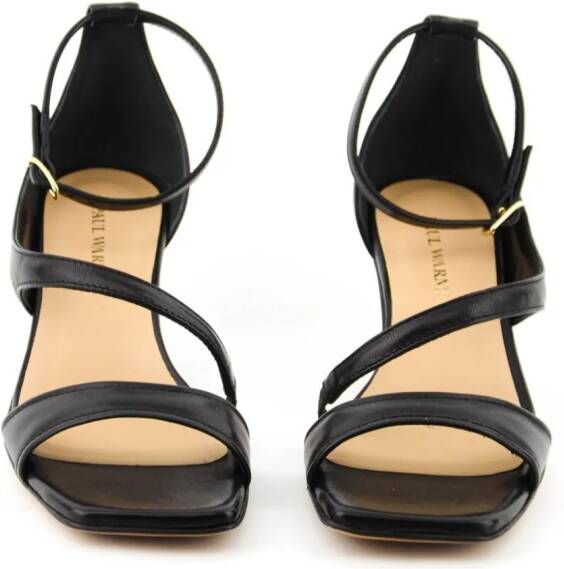 Paul Warmer Amelie leather sandals Black