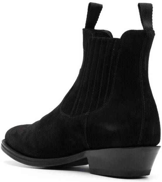 Paul Warmer ankle suede boots Black