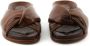 Paul Warmer Brioche twisted sandals Brown - Thumbnail 3
