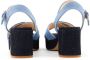 Paul Warmer x Roberto Festa Tella 75mm platform sandals Blue - Thumbnail 3