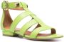 Paul Warmer stud-embellished leather sandals Green - Thumbnail 2
