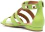 Paul Warmer stud-embellished leather sandals Green - Thumbnail 3