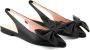Paul Warmer Yvette bow-detail ballerina shoes Black - Thumbnail 3