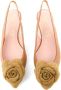 Paul Warmer x Pretty Ballerina Rose ballerina shoes Brown - Thumbnail 4