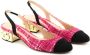 Paul Warmer x Roberto Festa Aurelia tweed ballerina shoes Pink - Thumbnail 2