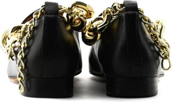Paul Warmer x Toral Chain leather loafers Black