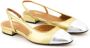 Paul Warmer x Toral Manhattan ballerina shoes Gold - Thumbnail 3