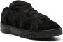Paura Santha panelled lace-up sneakers Black - Thumbnail 2