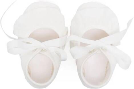 Paz Rodriguez bow-detail pre-walkers White