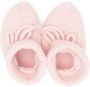 Paz Rodriguez slip-on knitted pre-walkers Pink - Thumbnail 3