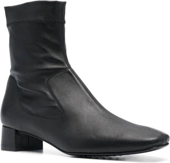 Pedro Garcia ankle side-zip fastening boots Black