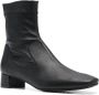 Pedro Garcia ankle side-zip fastening boots Black - Thumbnail 2