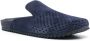 Pedro Garcia perforated suede mules Blue - Thumbnail 2