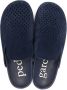 Pedro Garcia perforated suede mules Blue - Thumbnail 4