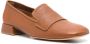 Pedro Garcia square-toe leather loafers Brown - Thumbnail 2