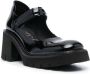 Pedro Garcia Zorana 85mm patent-leather pumps Black - Thumbnail 2