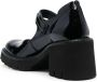 Pedro Garcia Zorana 85mm patent-leather pumps Black - Thumbnail 3