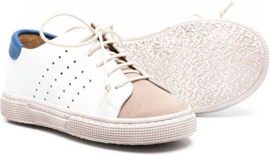 Pèpè colour-block lace-up sneakers White