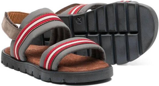 Pèpè double-strap sandals Grey