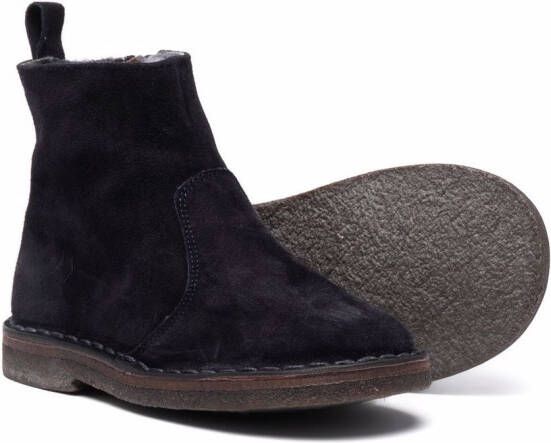 Pèpè Dublin side zip boots Blue