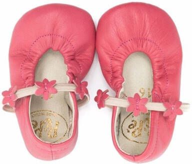Pèpè Elf leather ballerina shoes Pink