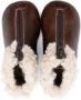 Pèpè faux-shearling leather boots Brown - Thumbnail 2