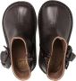 Pèpè floral-appliqué leather ankle boots Brown - Thumbnail 3