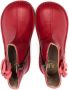 Pèpè floral-appliqué leather boots Red - Thumbnail 3