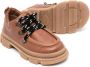 Pèpè lace-up deck shoes Brown - Thumbnail 2