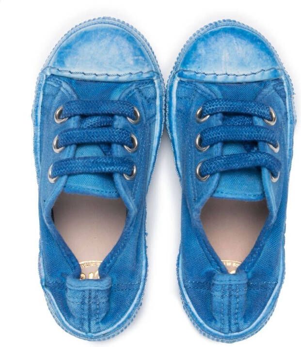 Pèpè lace-up low-top sneakers Blue