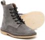 Pèpè lace-up suede boots Grey - Thumbnail 2