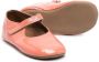 Pèpè leather ballerina shoes Orange - Thumbnail 2