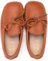 Pèpè leather bow-detail loafers Brown - Thumbnail 3