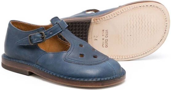 Pèpè leather closed-toe sandals Blue