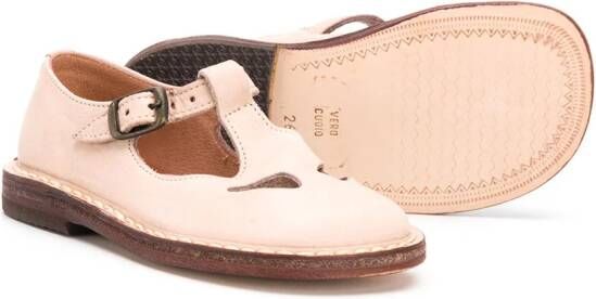 Pèpè leather strap sandals Neutrals