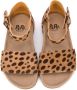 Pèpè leopard print sandals Brown - Thumbnail 3