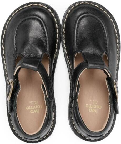 Pèpè Madison leather loafers Black