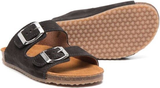 Pèpè Maxime double-strap sandals Grey