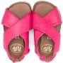 Pèpè open toe leather sandals Pink - Thumbnail 3