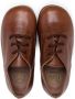 Pèpè pebbled-leather Derby shoes Brown - Thumbnail 3