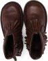Pépé Kids fringed leather ankle boots Brown - Thumbnail 3