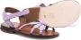 Pépé Kids Giulia leather sandals Purple - Thumbnail 2