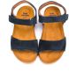 Pépé Kids touch-strap suede sandals Blue - Thumbnail 3