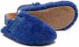 Pèpè slingback shearling slippers Blue - Thumbnail 2