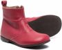 Pèpè slip-on leather boots Red - Thumbnail 2