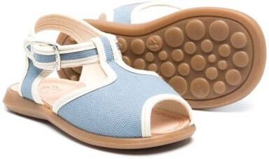 Pèpè T-bar buckle sandals Blue