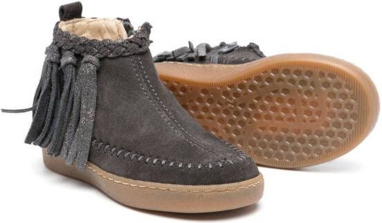 Pèpè tassel-detail ankle boots Grey