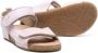 Pèpè touch-strap leather sandals Purple - Thumbnail 2