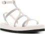 Peserico bead-embellished sandals Silver - Thumbnail 2